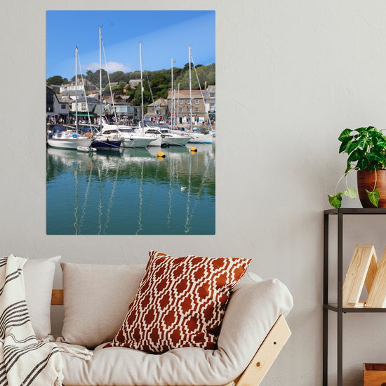 Metal Wall Art Prints. Padstow. Cornwall. England.