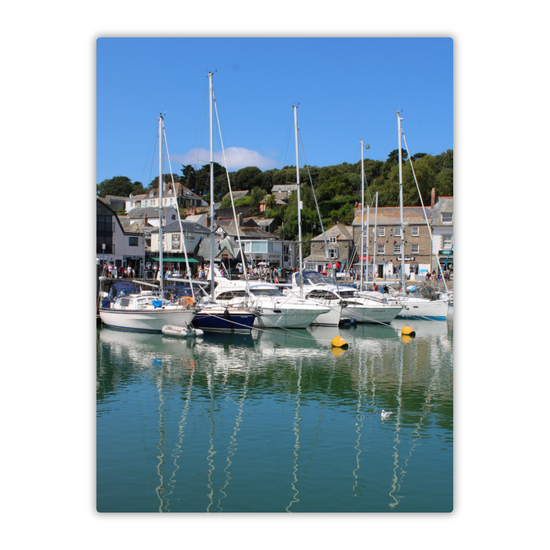 Metal Wall Art Prints. Padstow. Cornwall. England.