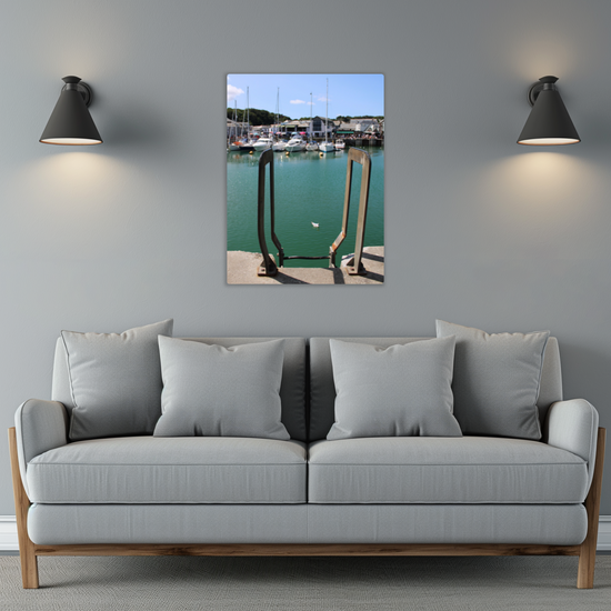 Metal Wall Art Prints. Padstow. Cornwall. England.