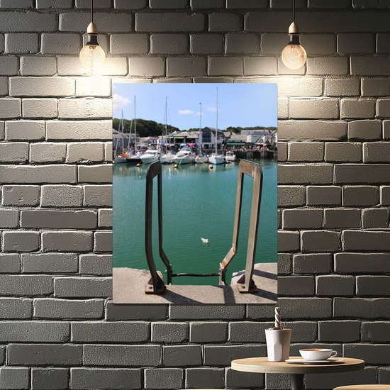 Metal Wall Art Prints. Padstow. Cornwall. England.
