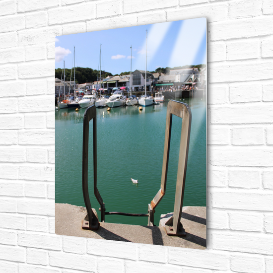 Metal Wall Art Prints. Padstow. Cornwall. England.
