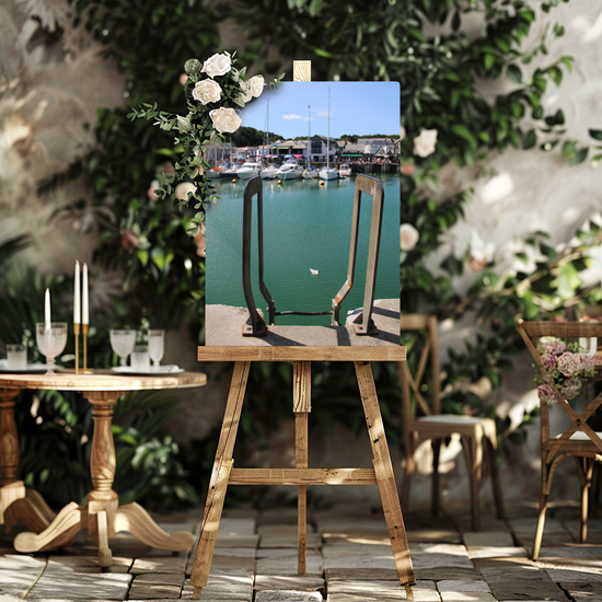 Metal Wall Art Prints. Padstow. Cornwall. England.