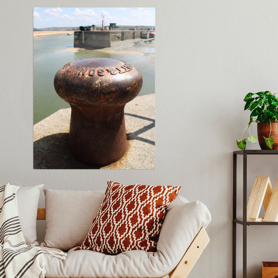 Metal Wall Art Prints. Padstow. Cornwall. England.