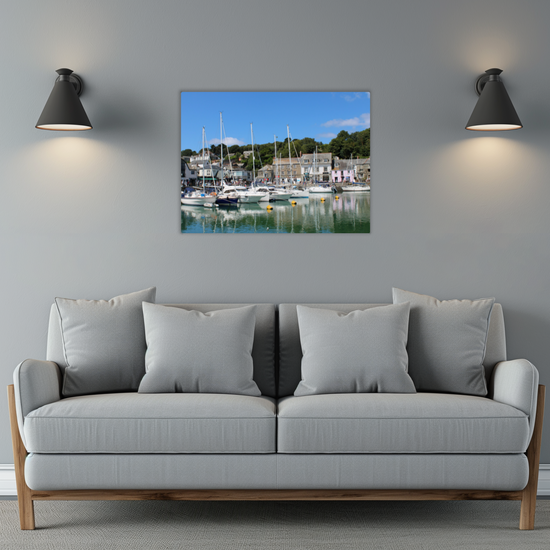Metal Wall Art Prints. Padstow. Cornwall. England.