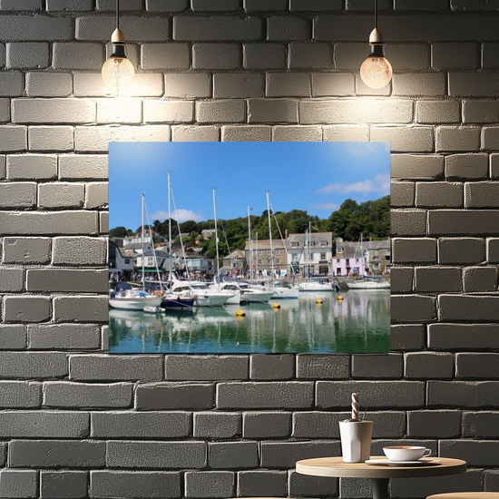 Metal Wall Art Prints. Padstow. Cornwall. England.