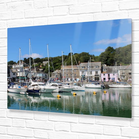Metal Wall Art Prints. Padstow. Cornwall. England.