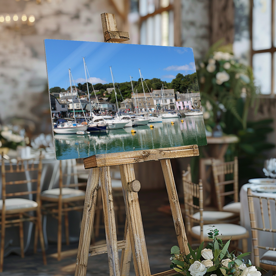 Metal Wall Art Prints. Padstow. Cornwall. England.