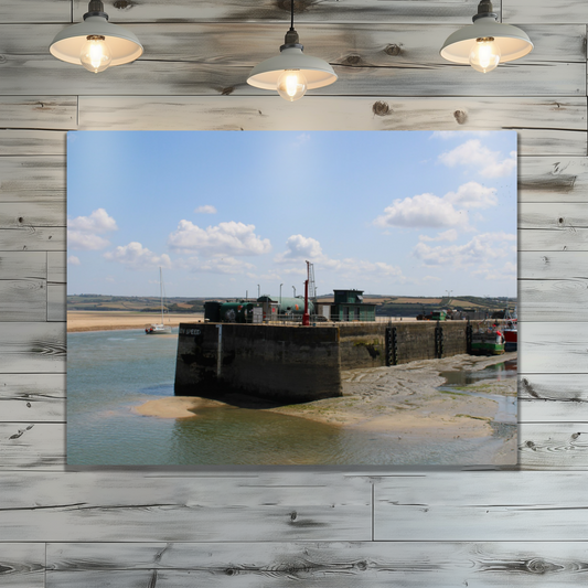 Metal Wall Art Prints. Padstow. Cornwall. England.