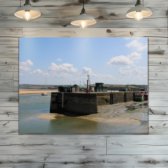 Metal Wall Art Prints. Padstow. Cornwall. England.
