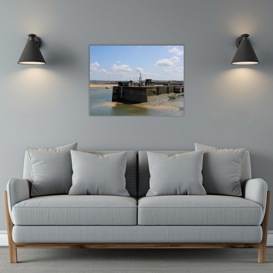 Metal Wall Art Prints. Padstow. Cornwall. England.