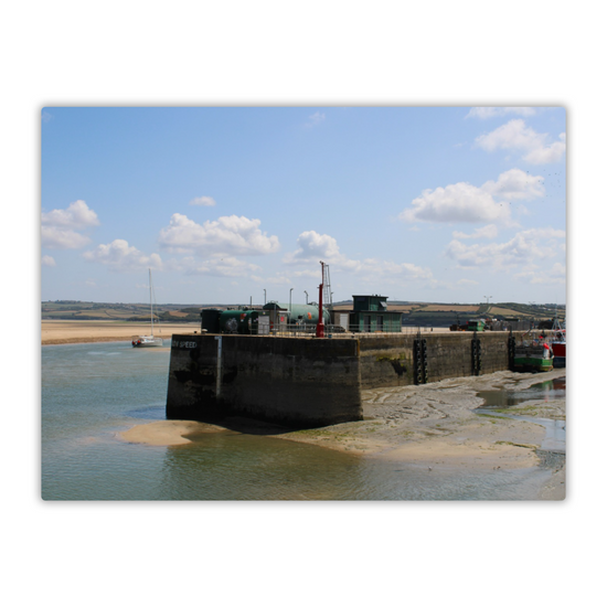 Metal Wall Art Prints. Padstow. Cornwall. England.