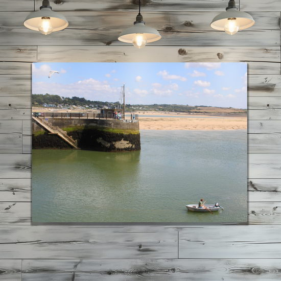 Metal Wall Art Prints. Padstow. Cornwall. England.