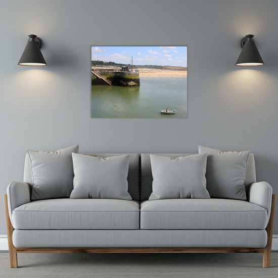 Metal Wall Art Prints. Padstow. Cornwall. England.
