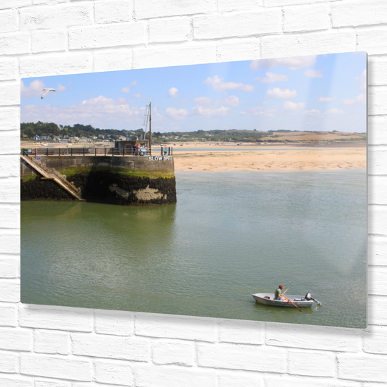 Metal Wall Art Prints. Padstow. Cornwall. England.