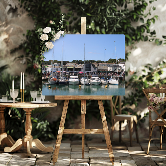 Metal Wall Art Prints. Padstow. Cornwall. England.