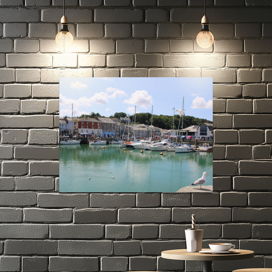 Metal Wall Art Prints. Padstow. Cornwall. England.