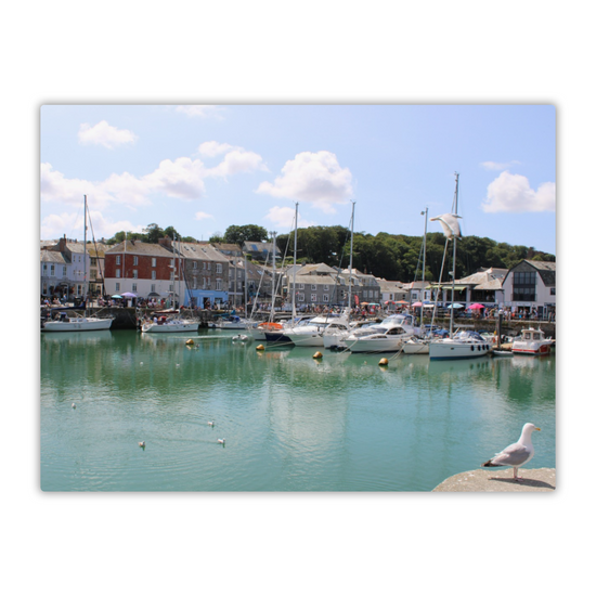 Metal Wall Art Prints. Padstow. Cornwall. England.
