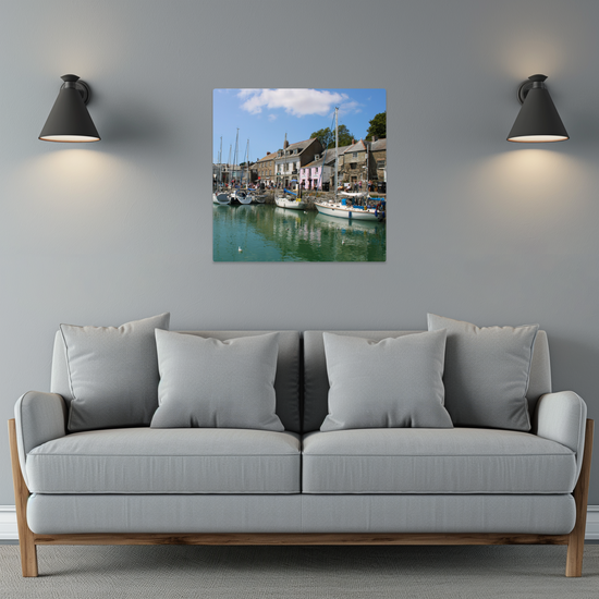Metal Wall Art Prints. Padstow. Cornwall. England.