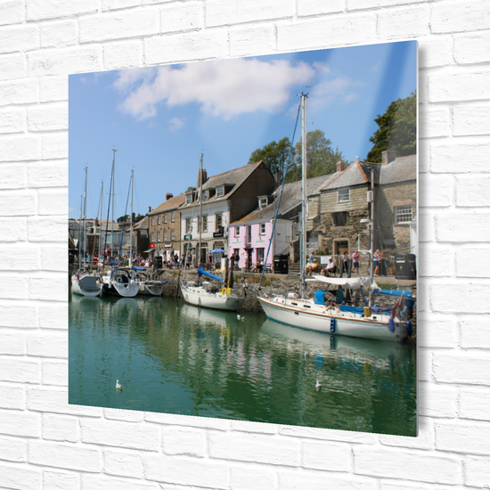 Metal Wall Art Prints. Padstow. Cornwall. England.