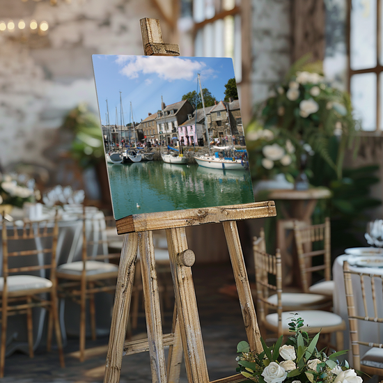 Metal Wall Art Prints. Padstow. Cornwall. England.
