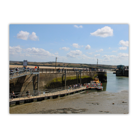 Metal Wall Art Prints. Padstow. Cornwall. England.