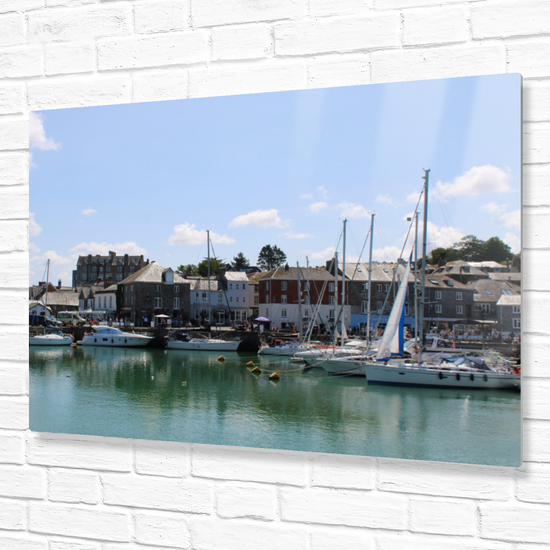 Metal Wall Art Prints. Padstow. Cornwall. England.