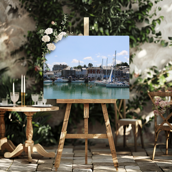 Metal Wall Art Prints. Padstow. Cornwall. England.