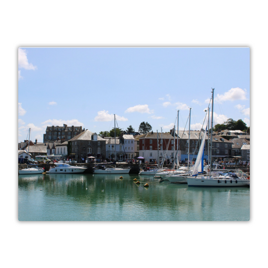Metal Wall Art Prints. Padstow. Cornwall. England.