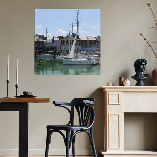 Metal Wall Art Prints. Padstow. Cornwall. England.