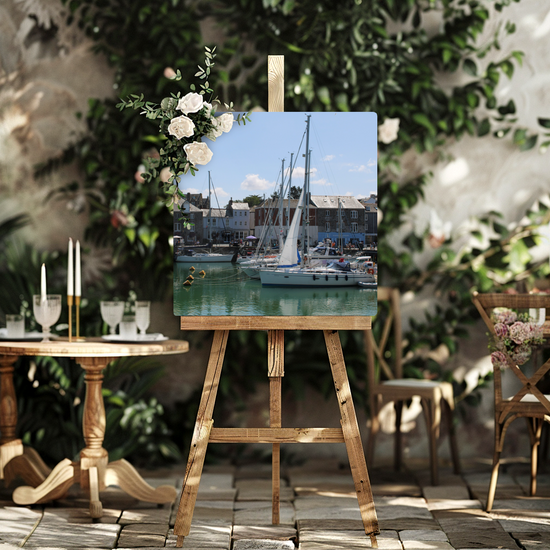 Metal Wall Art Prints. Padstow. Cornwall. England.