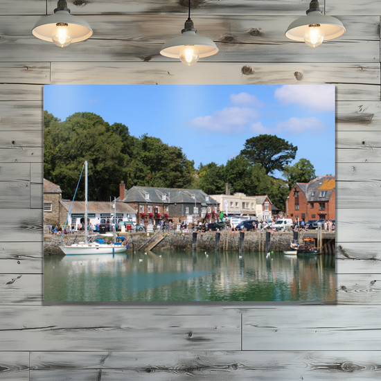 Metal Wall Art Prints. Padstow. Cornwall. England.