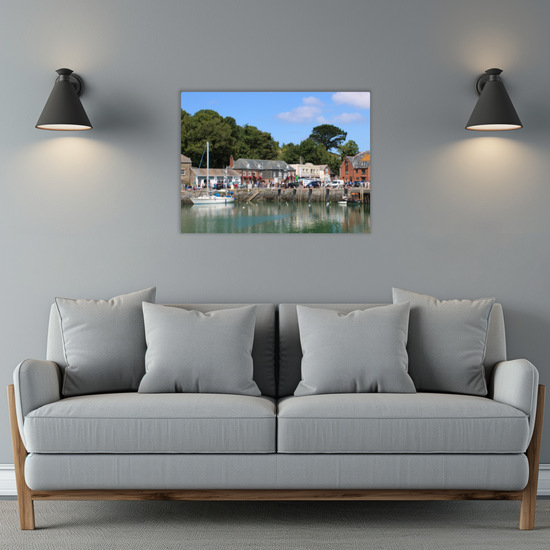 Metal Wall Art Prints. Padstow. Cornwall. England.