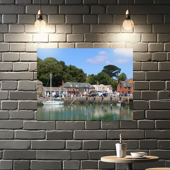 Metal Wall Art Prints. Padstow. Cornwall. England.