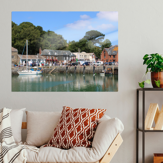 Metal Wall Art Prints. Padstow. Cornwall. England.