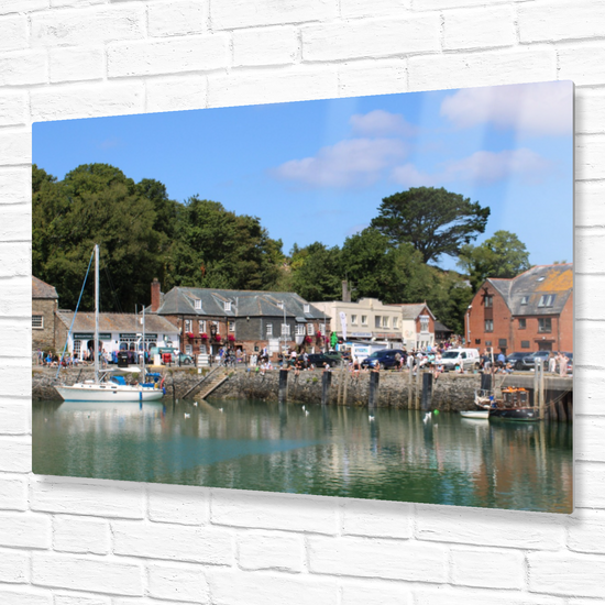 Metal Wall Art Prints. Padstow. Cornwall. England.