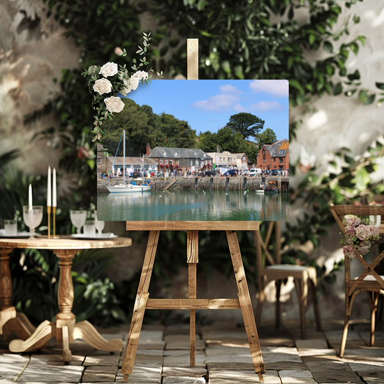 Metal Wall Art Prints. Padstow. Cornwall. England.