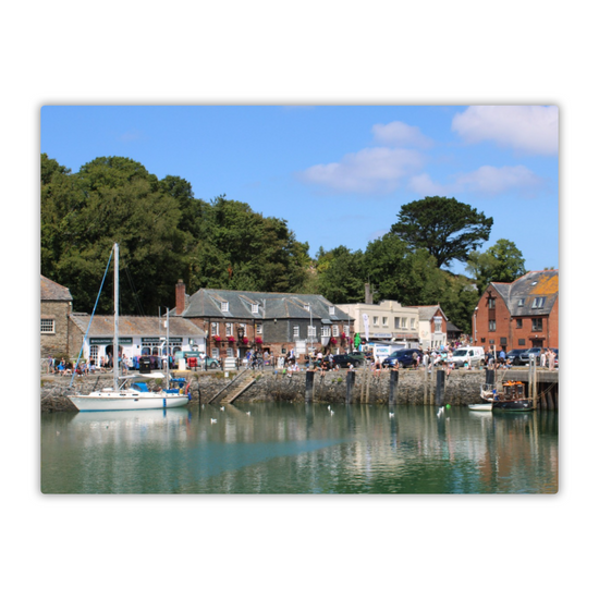 Metal Wall Art Prints. Padstow. Cornwall. England.