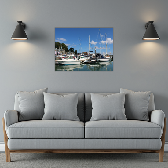 Metal Wall Art Prints. Padstow. Cornwall. England.
