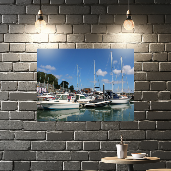 Metal Wall Art Prints. Padstow. Cornwall. England.