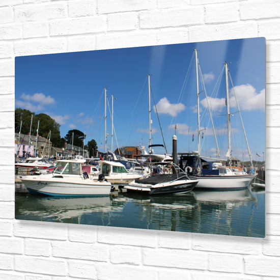 Metal Wall Art Prints. Padstow. Cornwall. England.