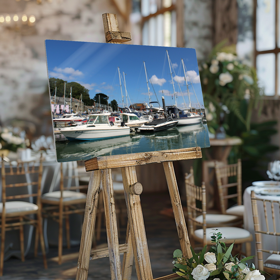 Metal Wall Art Prints. Padstow. Cornwall. England.