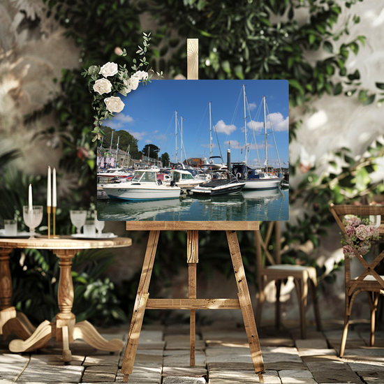 Metal Wall Art Prints. Padstow. Cornwall. England.