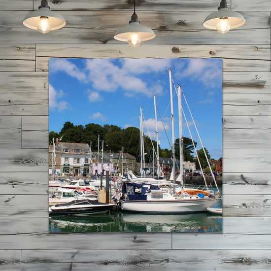 Metal Wall Art Prints. Padstow. Cornwall. England.
