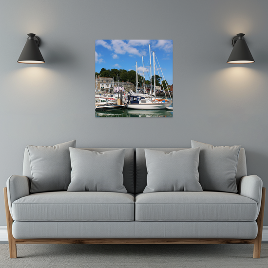 Metal Wall Art Prints. Padstow. Cornwall. England.
