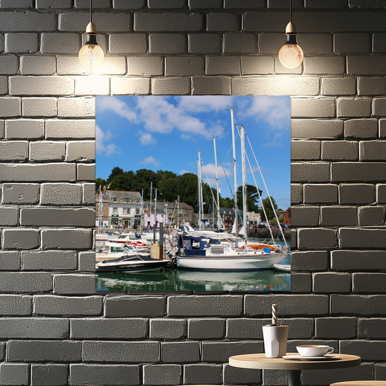 Metal Wall Art Prints. Padstow. Cornwall. England.