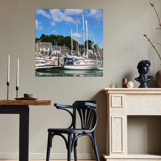 Metal Wall Art Prints. Padstow. Cornwall. England.