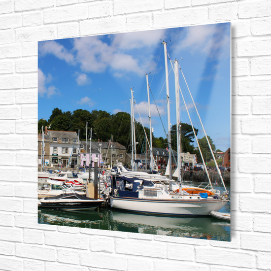 Metal Wall Art Prints. Padstow. Cornwall. England.