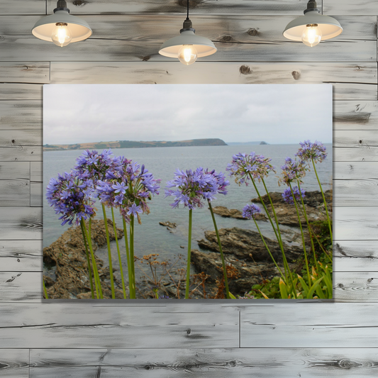 Metal Wall Art Prints. Portscatho. Cornwall. England.