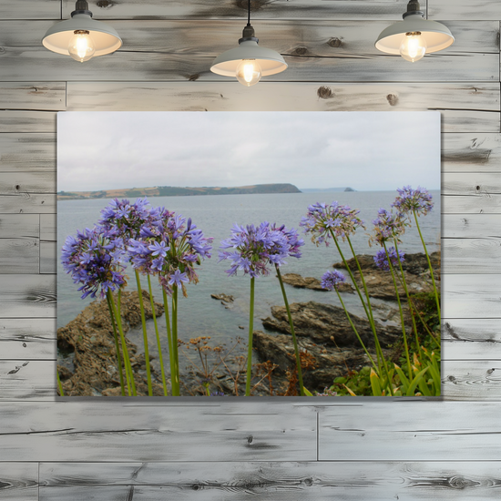 Metal Wall Art Prints. Portscatho. Cornwall. England.