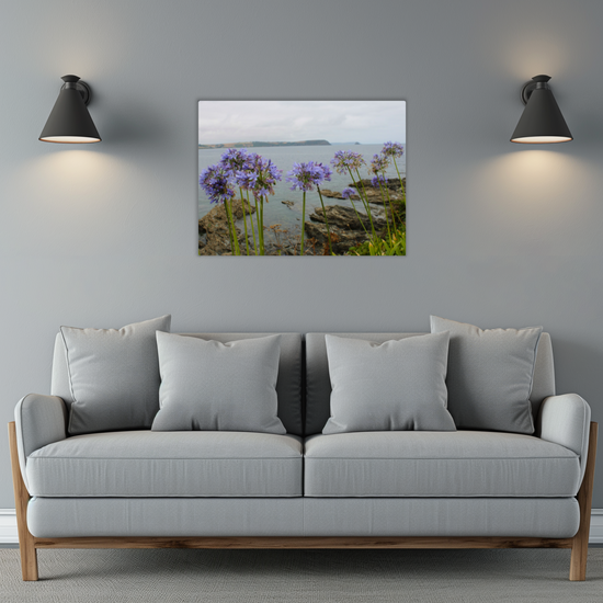 Metal Wall Art Prints. Portscatho. Cornwall. England.
